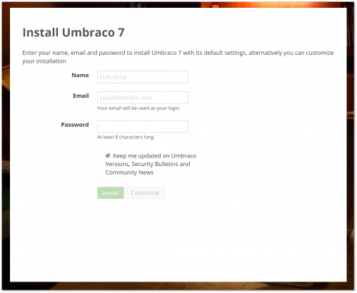 reinstalling_umbraco