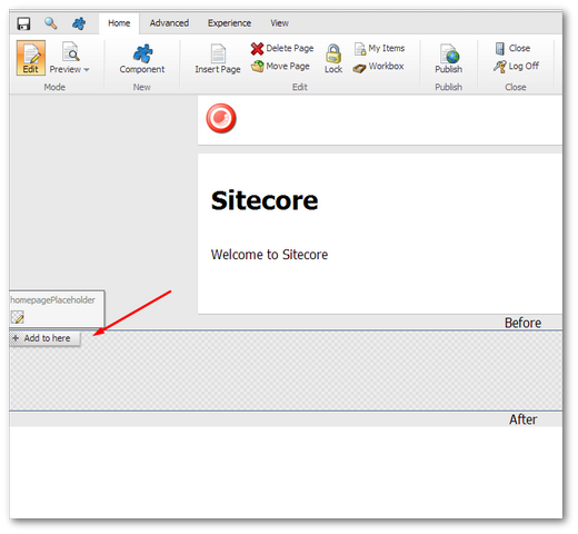 How To Create A Sub Layout and Add It to a Page in Sitecore 7