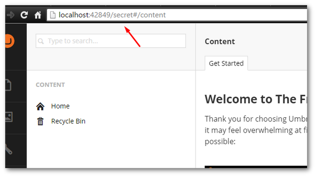 How To Change The Umbraco 7 Admin Url  2