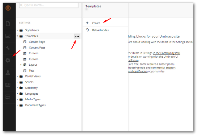 How To Create A Custom Template in Umbraco 7 with MVC 1